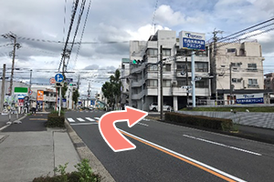 八事・新瑞橋方面からお越しの場合4