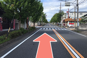 徳重・野並方面からお越しの場合2